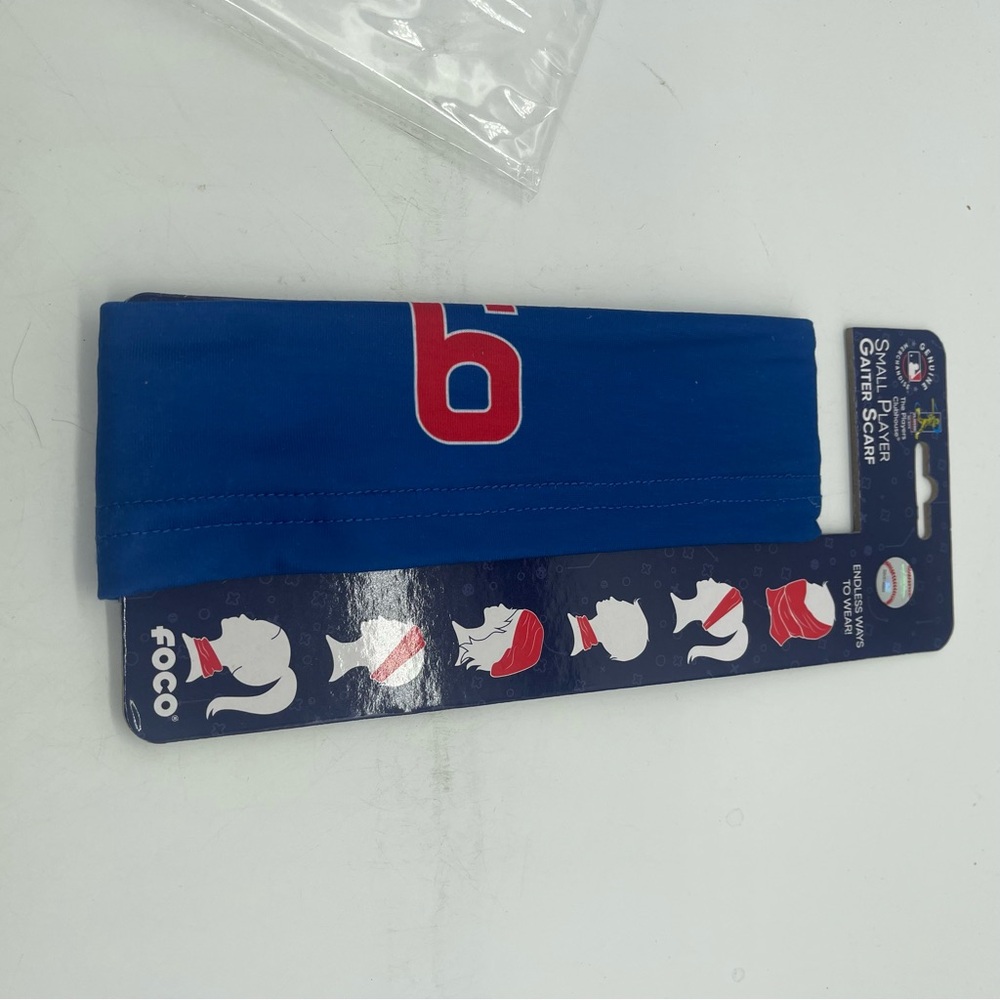 Small Player Gaiter Scarf Chicago Cubs MLB